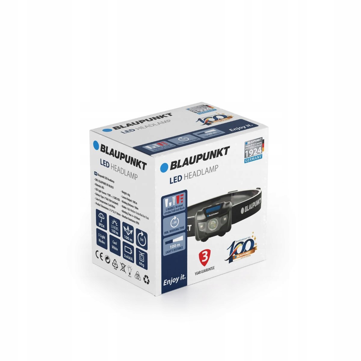 Długi czas pracy do 20 godzin na jednym zestawie baterii