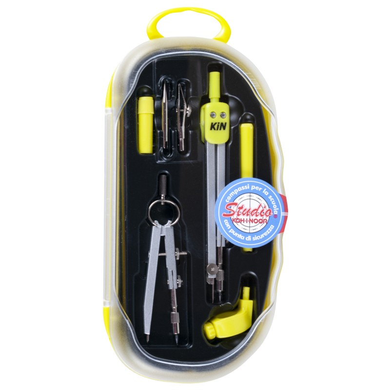 Zestaw z cyrklem 7 elementów – Idealne narzędzie do rysowania