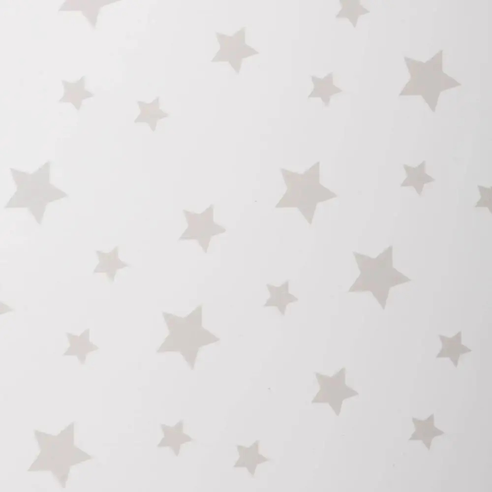 Stylowy design z białymi gwiazdkami