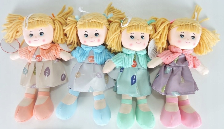 Lalka z głosem 40cm MIX – Urocza towarzyszka zabaw dla dzieci