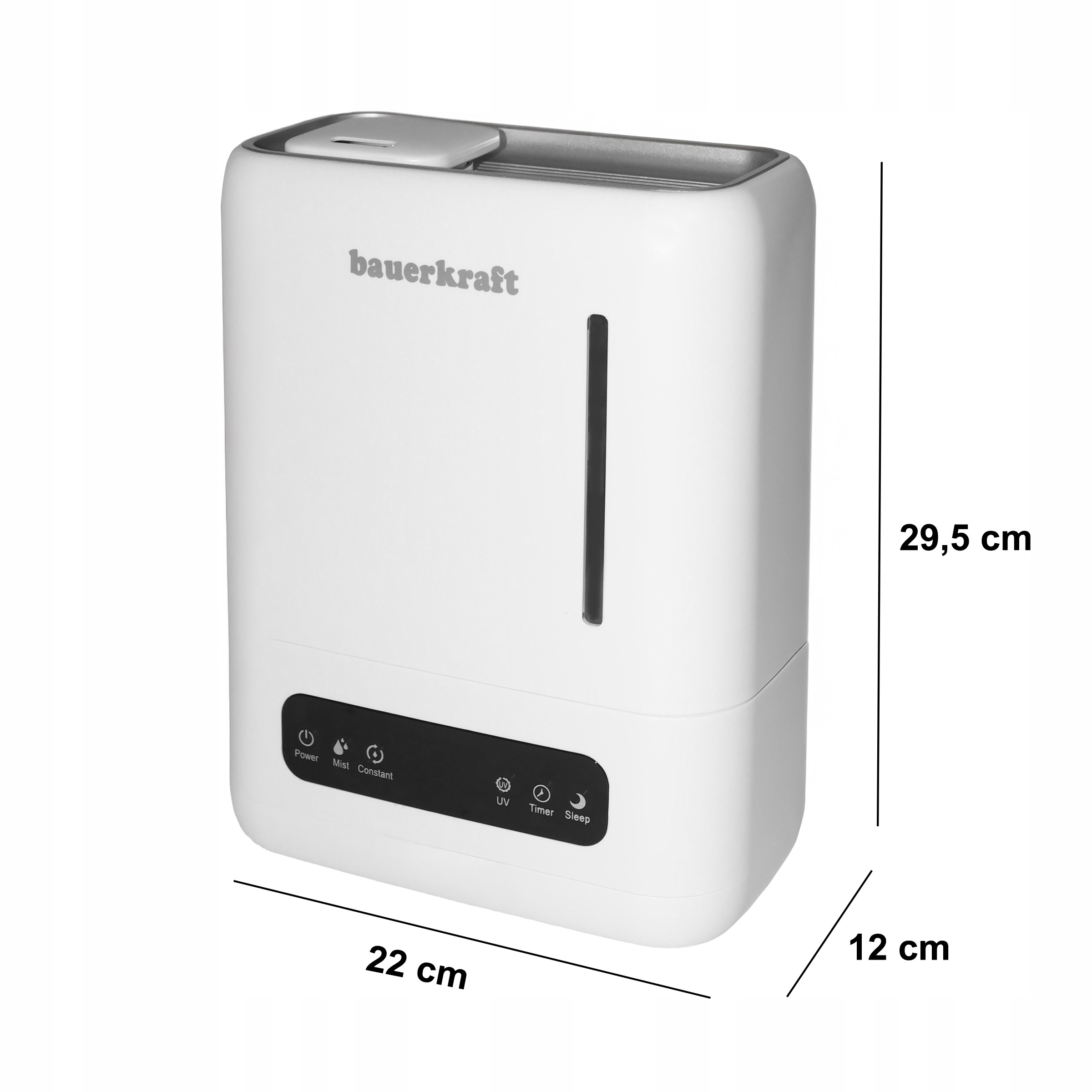 Wydajność i pojemność – Zbiornik 4,3 l i odparowanie 300 ml/h