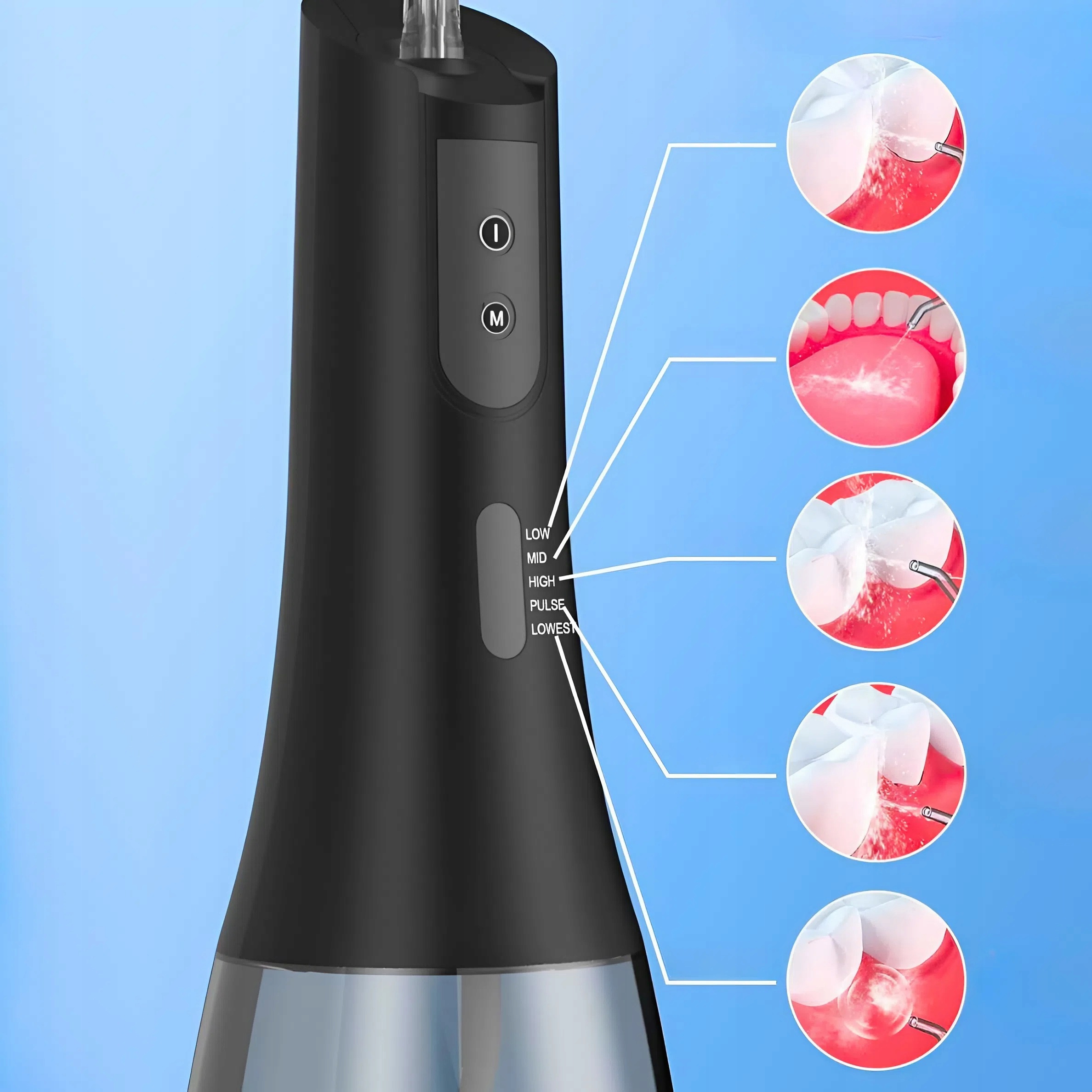 5 trybów pracy – dostosuj intensywność do swoich potrzeb