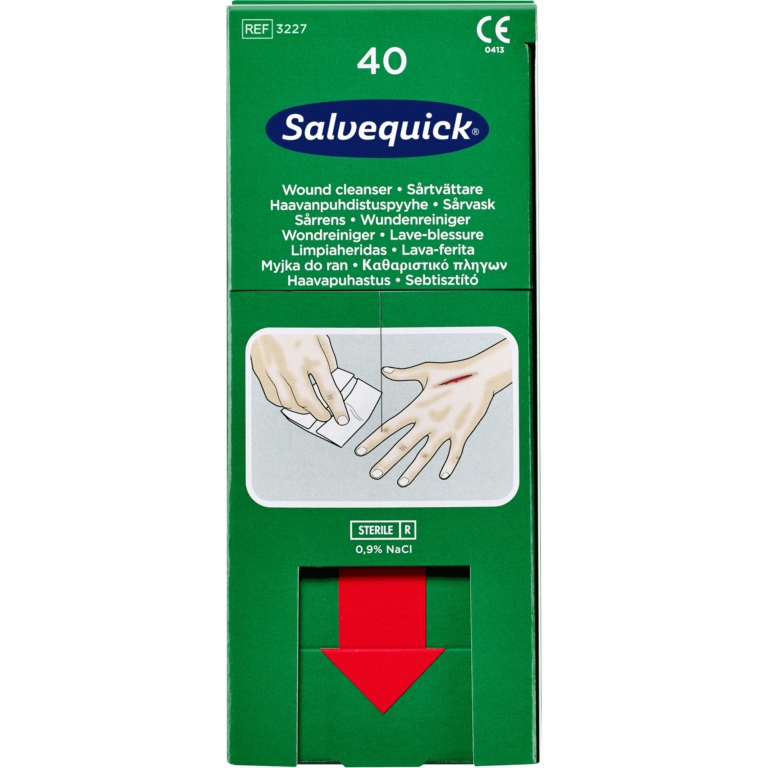 Myjka do ran Salvequick – Skuteczne oczyszczanie ran w każdej sytuacji