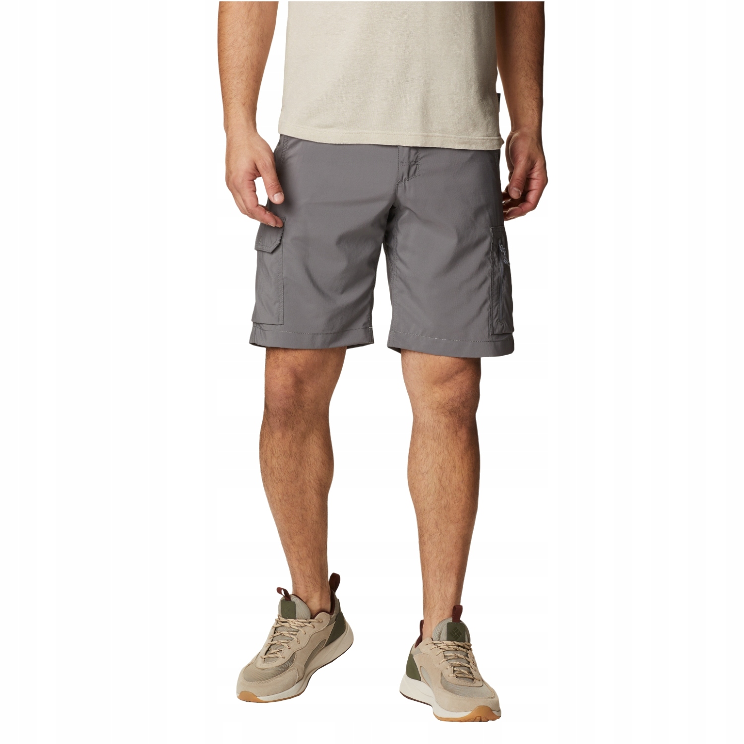 Columbia Silver Ridge Utility Cargo Shorts 2030744023 – Męskie spodenki sportowe w kolorze szarym