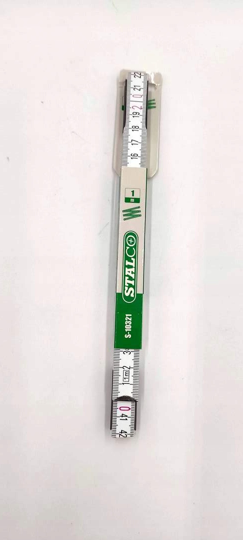 STALCO MIARA 1m BIAŁA SKŁADANA S-10321