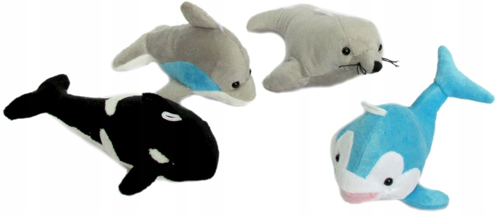 Wybór zwierząt: Orka, Delfin, Foka, Wieloryb