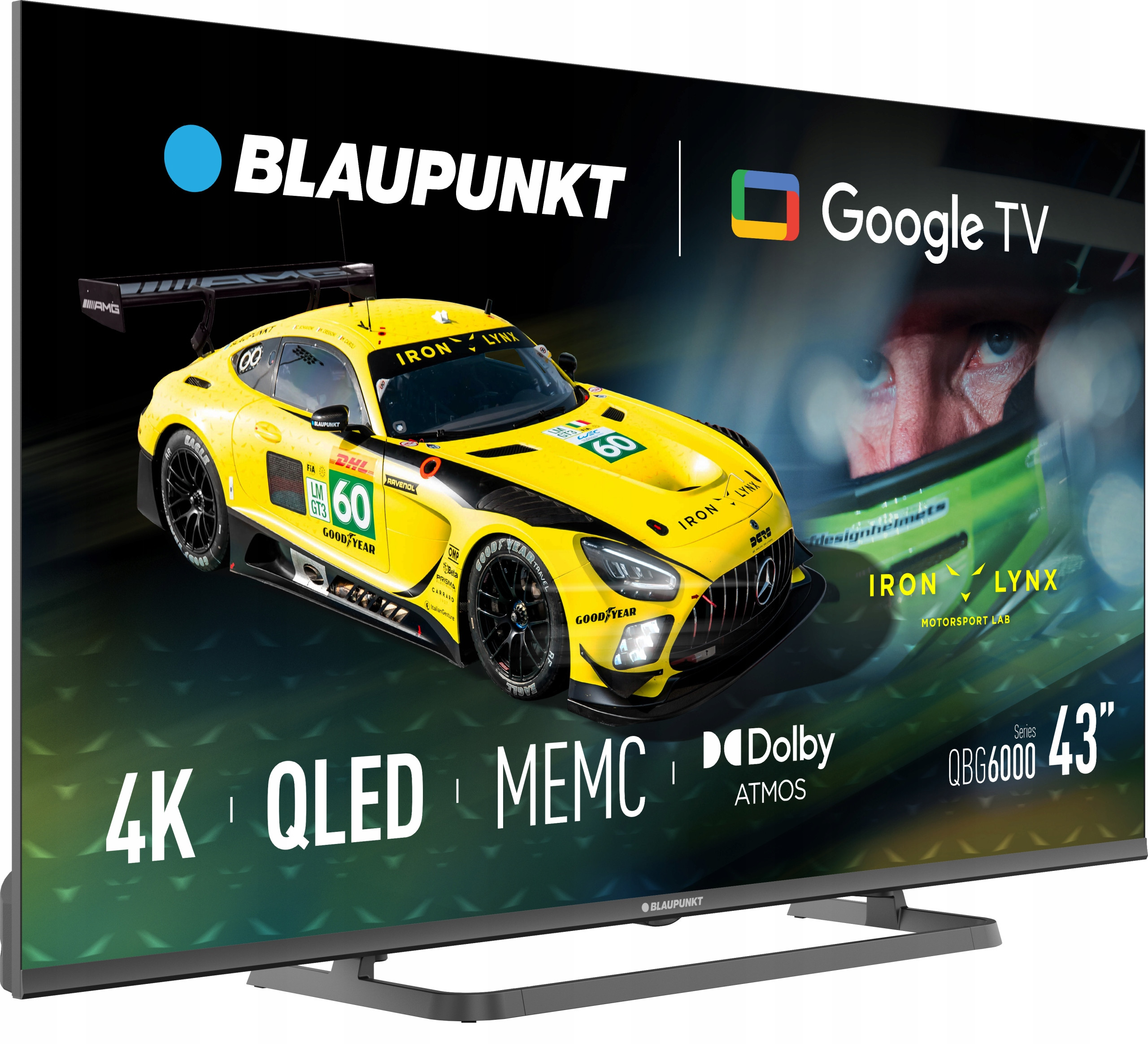 Telewizor Blaupunkt Smart TV Google TV UHD Q-LED 43