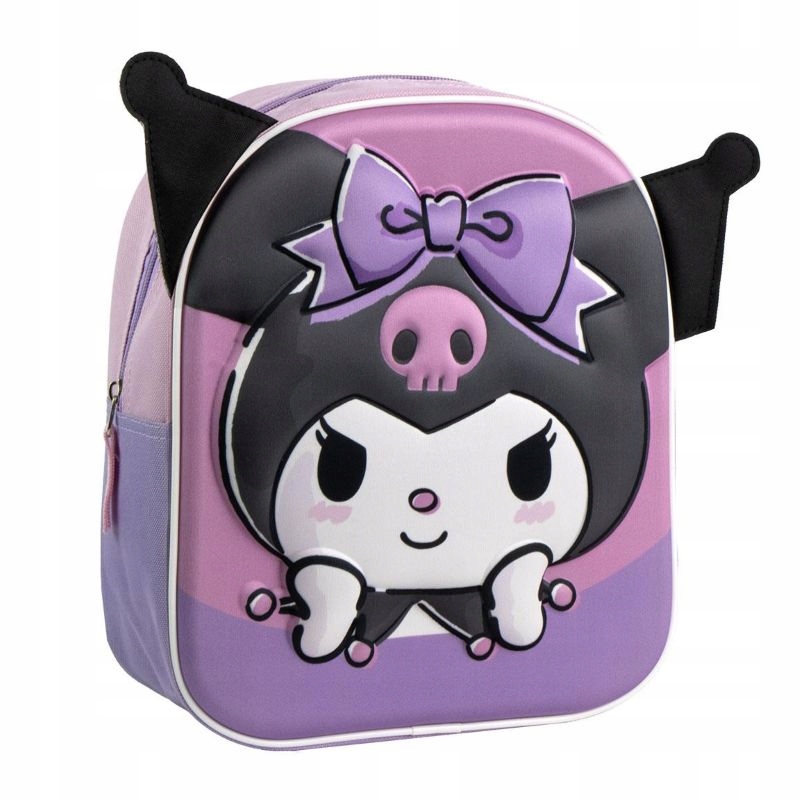 Plecak 3D - Hello Kitty Kuromi – Idealny towarzysz dla Twojego dziecka