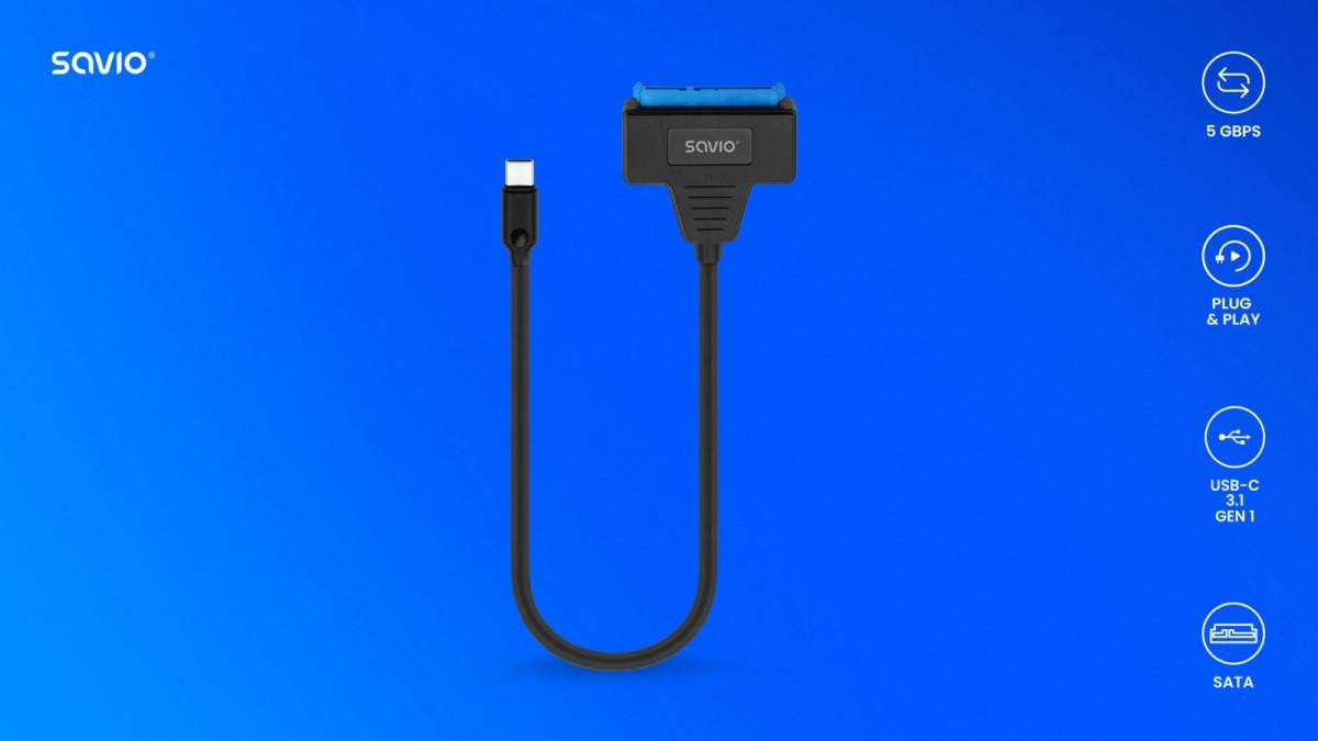 Szybka transmisja danych do 5 Gbps