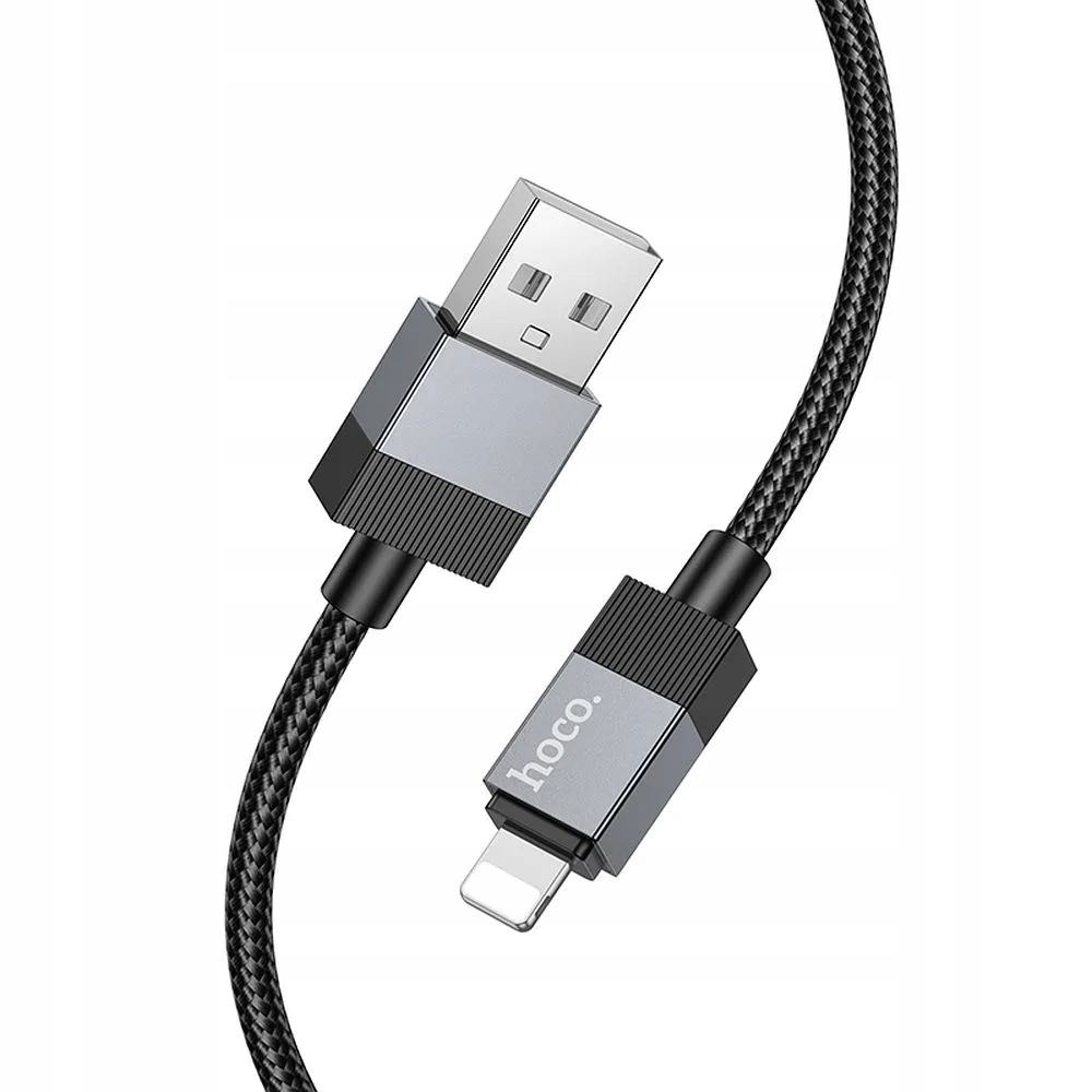 HOCO kabel USB A do Lightning 2,4A X110 czarny – Połączenie wydajności i stylu