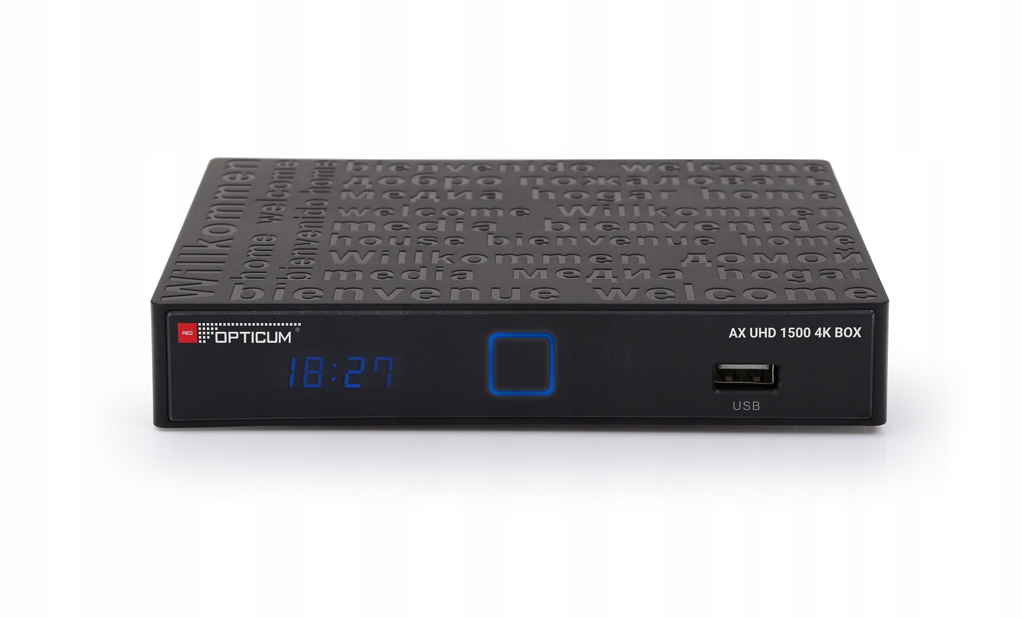 RED OPTICUM AX UHD 1500 4K Box – Odbiornik DVB-S2 w jakości Ultra HD