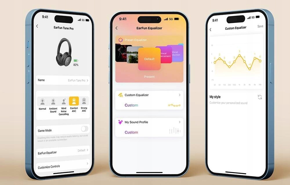 Personalizacja dźwięku z aplikacją Earfun Audio App – Dostosuj do swoich preferencji