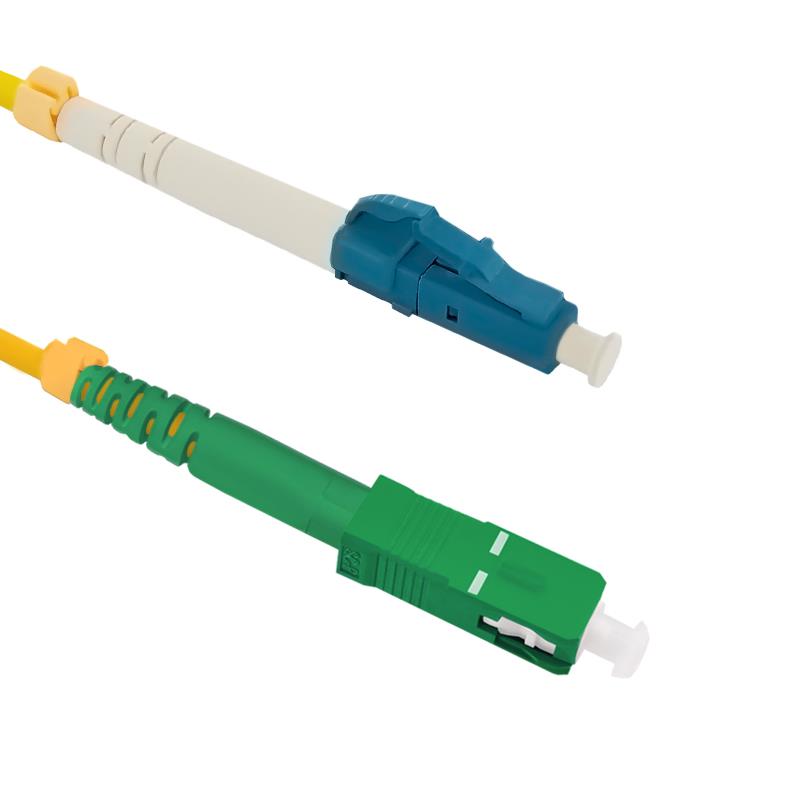 Optic Patchcord LC/UPC - SC/APC simplex SM 9/125 G652D 25m – Wysoka jakość i niezawodność