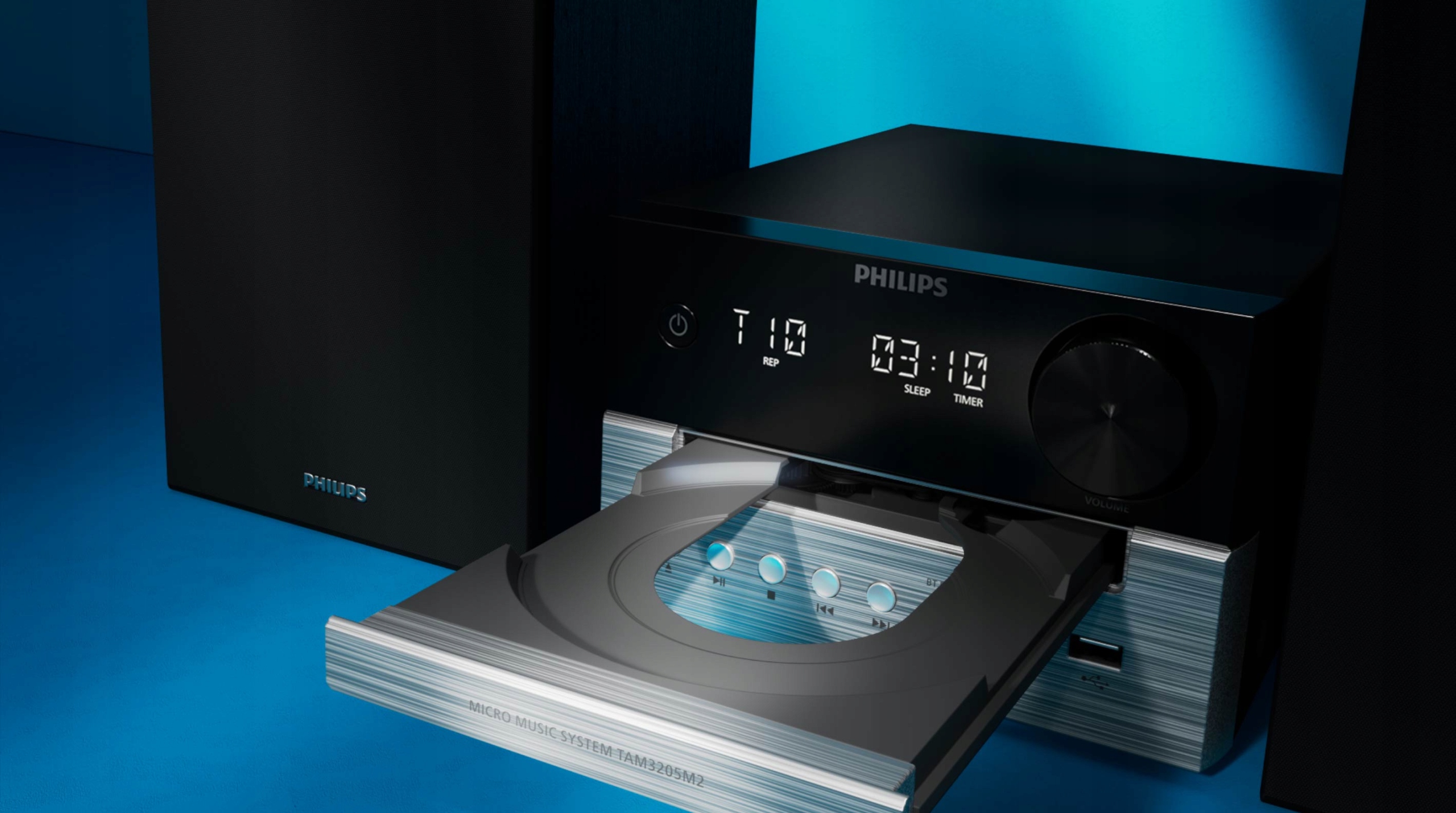 Odtwarzanie muzyki z różnych źródeł: CD, USB, Bluetooth