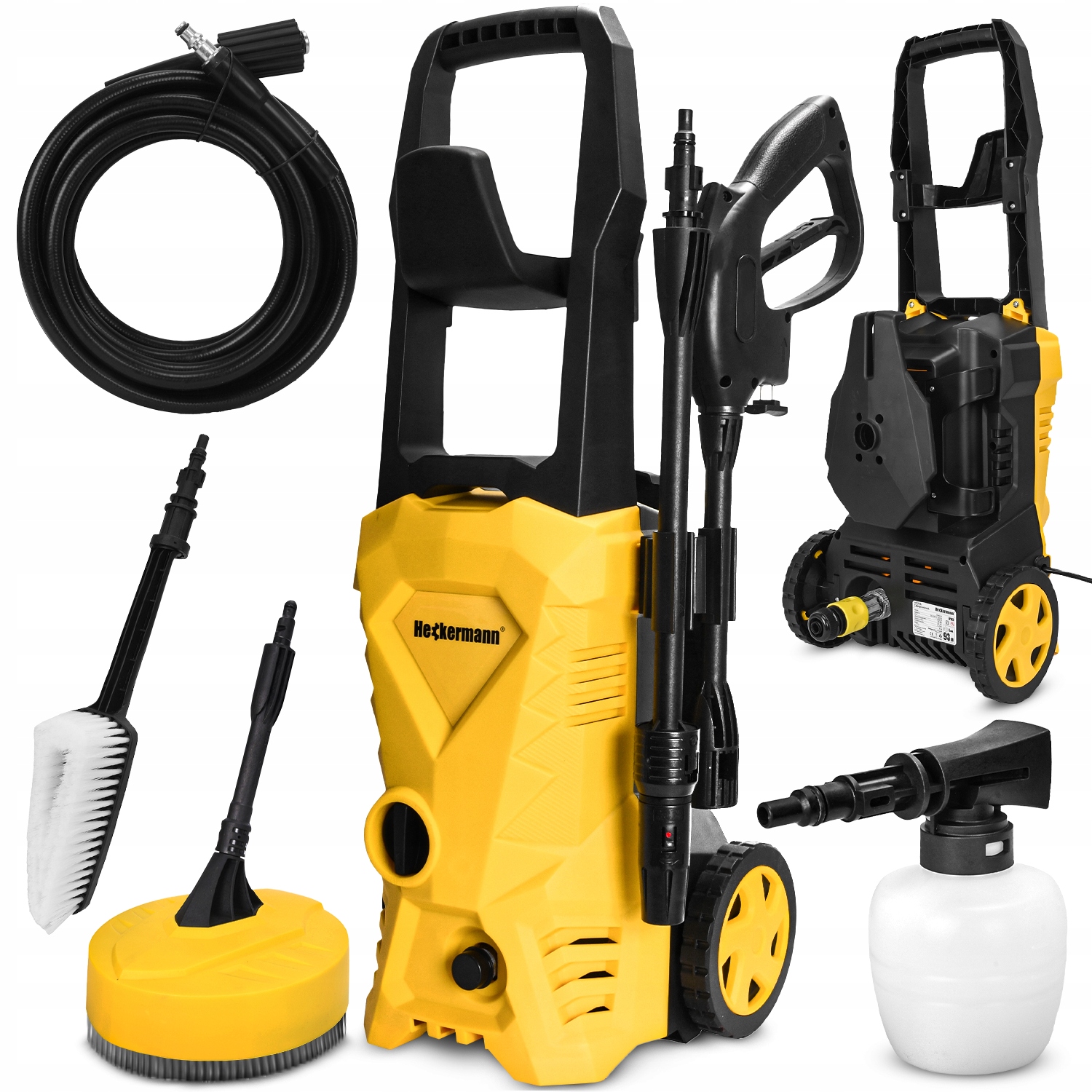 Myjka ciśnieniowa Heckermann SVMC16 – Twój domowy pogromca brudu!