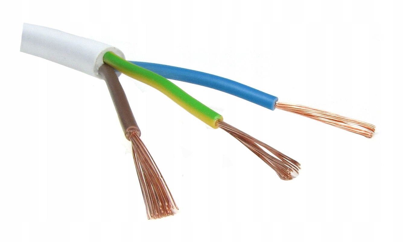 Przewód Mieszkaniowy H03VV-F OMY 3x1,5 – Idealny do instalacji elektrycznych