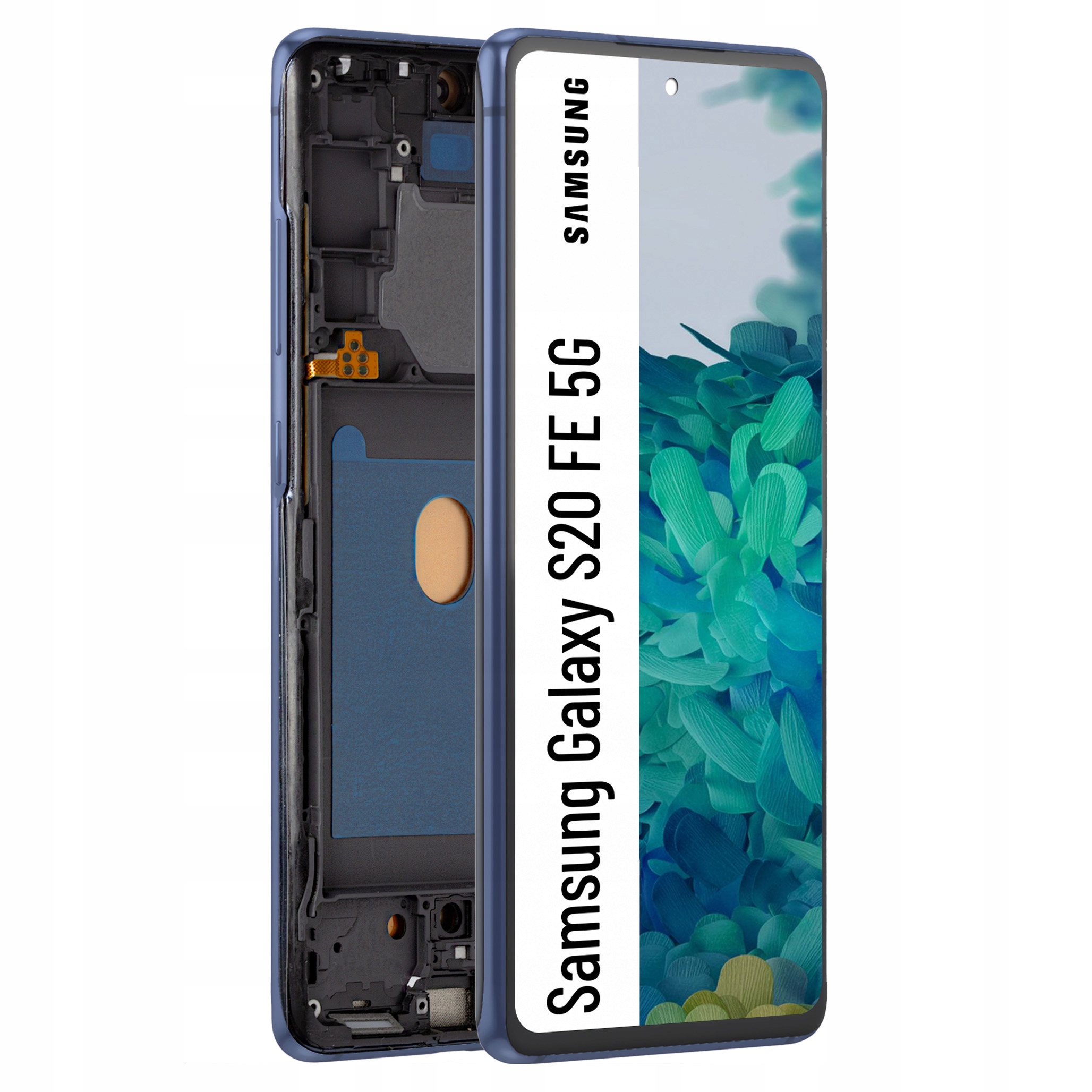 Wyświetlacz OLED do Samsung Galaxy S20 FE 5G Ekran LCD Granatowa Ramka – Idealne rozwiązanie dla Twojego telefonu