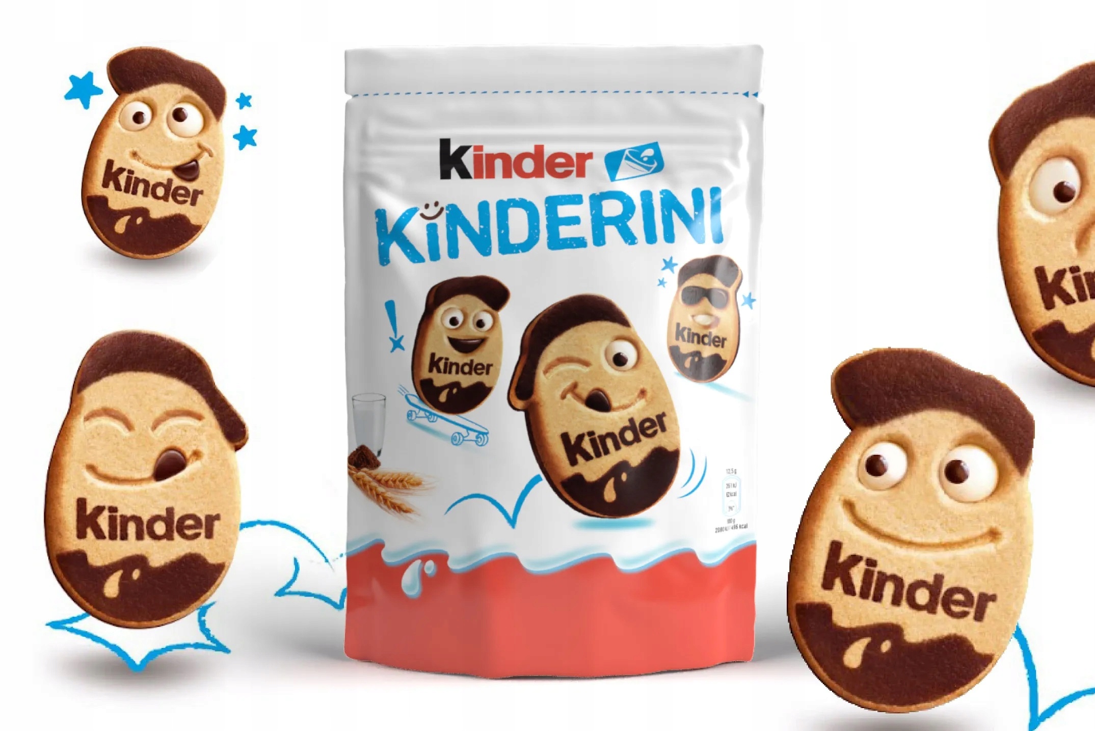 Ciastka dla dzieci Kinderini 250g - Słodka przyjemność od Ferrero