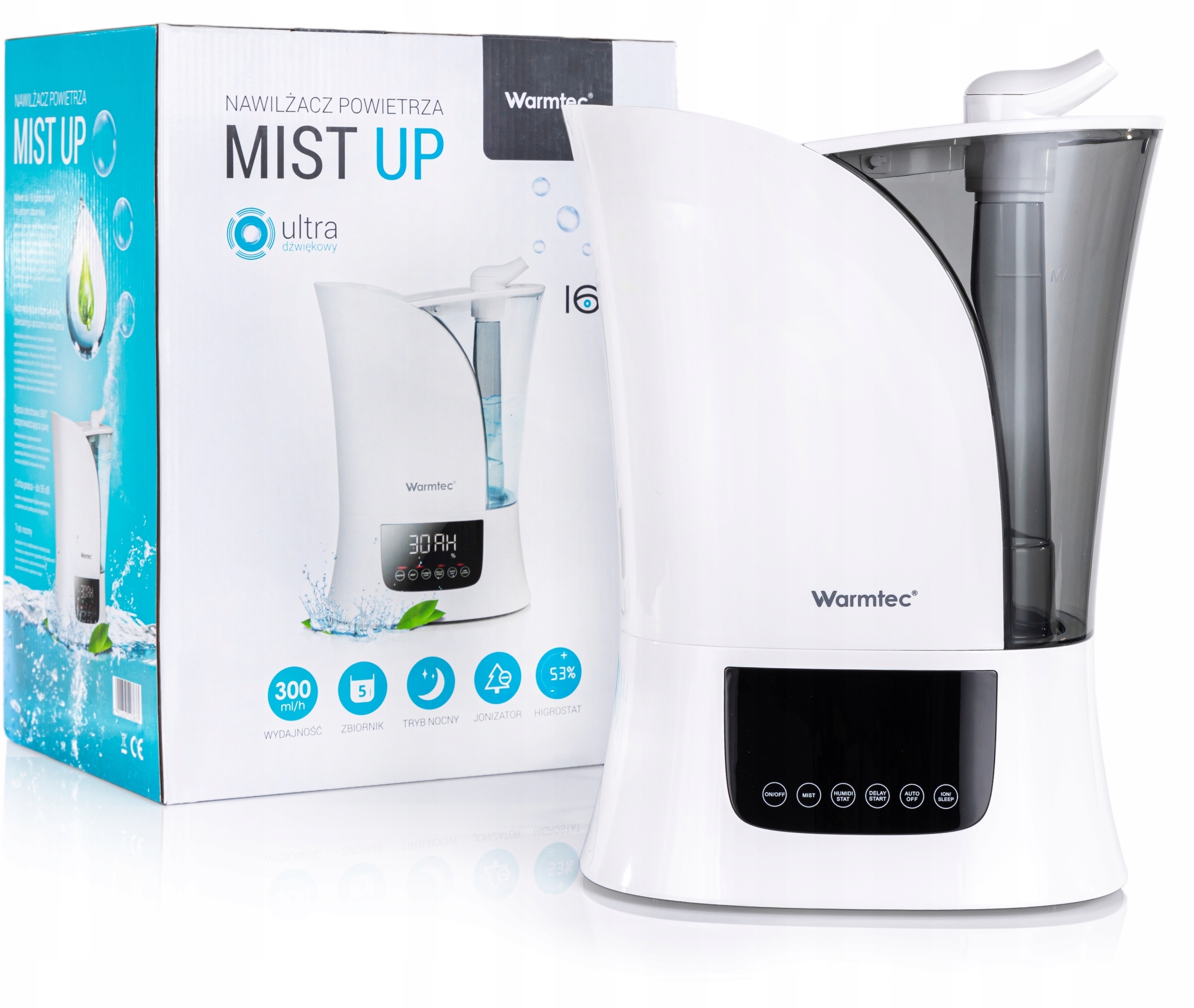 Nawilżacz powietrza Warmtec Mist Up – Twoje źródło zdrowego powietrza