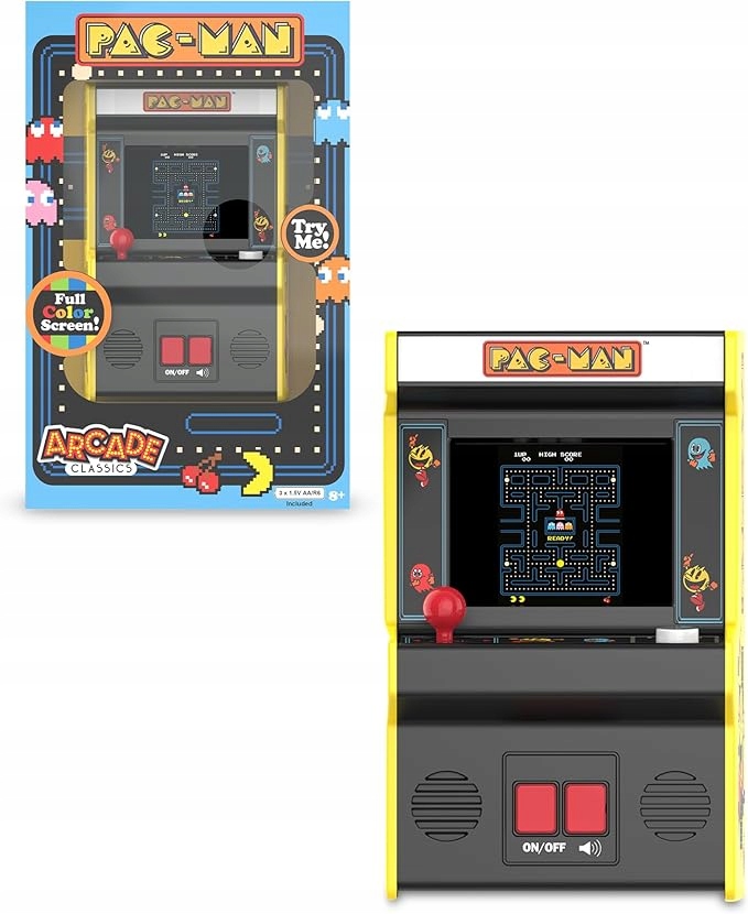 Mini Automat Konsola Przenośna Gra Retro Pac-Man – Klasyka gier w Twojej dłoni