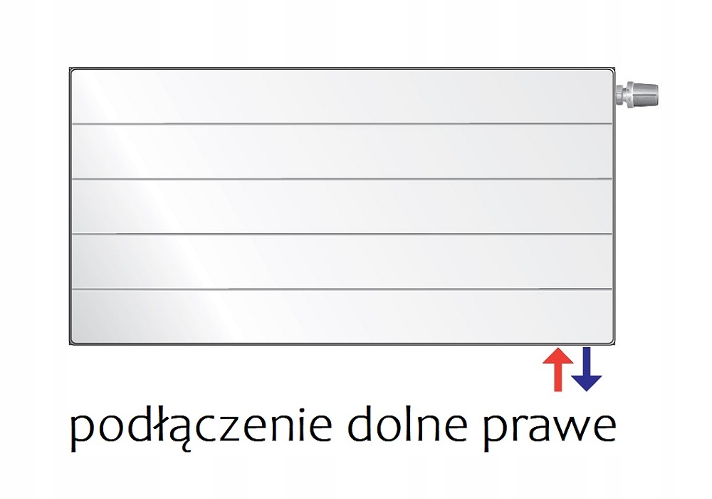 Sposób podłączenia dolne – Łatwy montaż i wygoda użytkowania