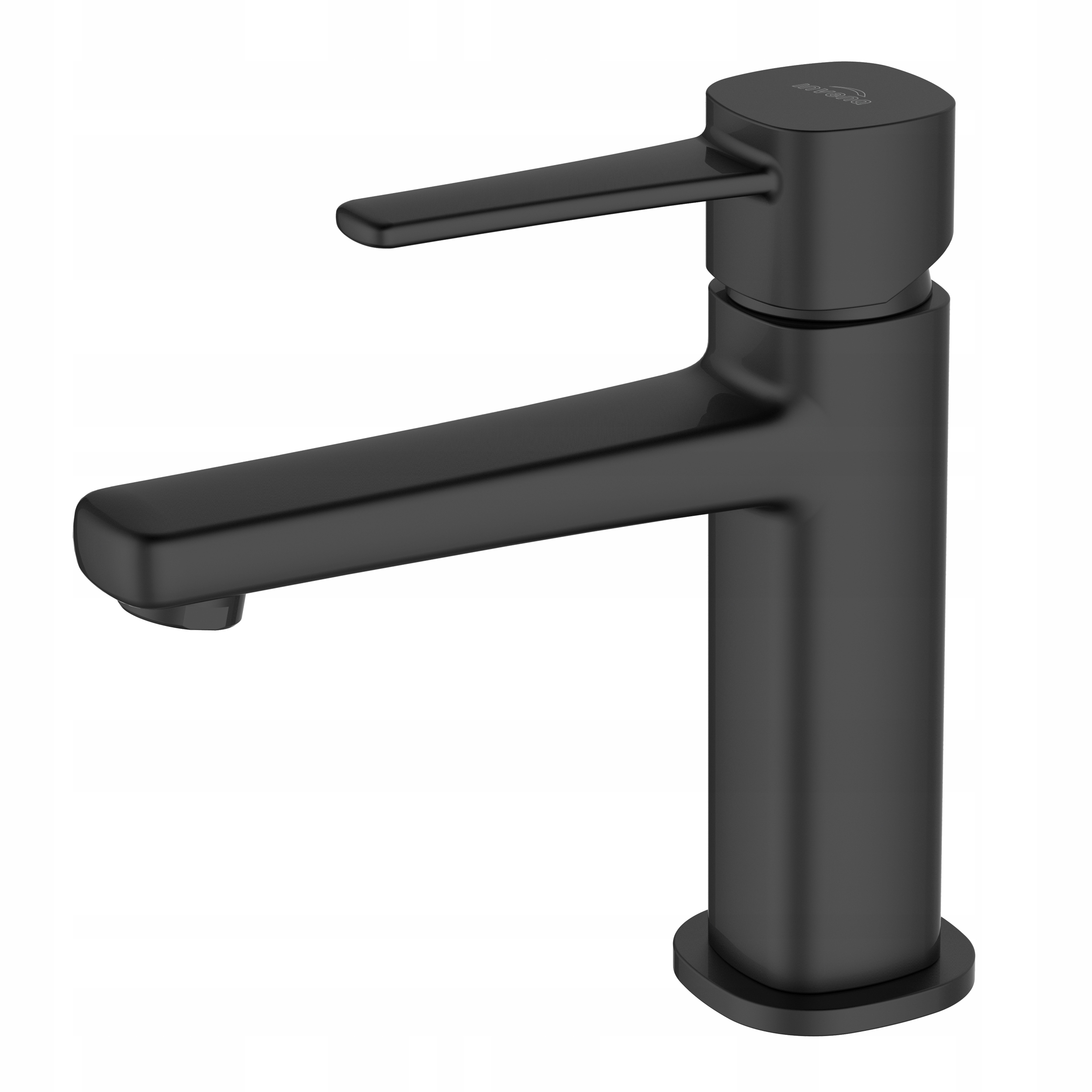 Invena bateria umywalkowa Glamour, czarny BU-02-004-V – Elegancja w Twojej łazience