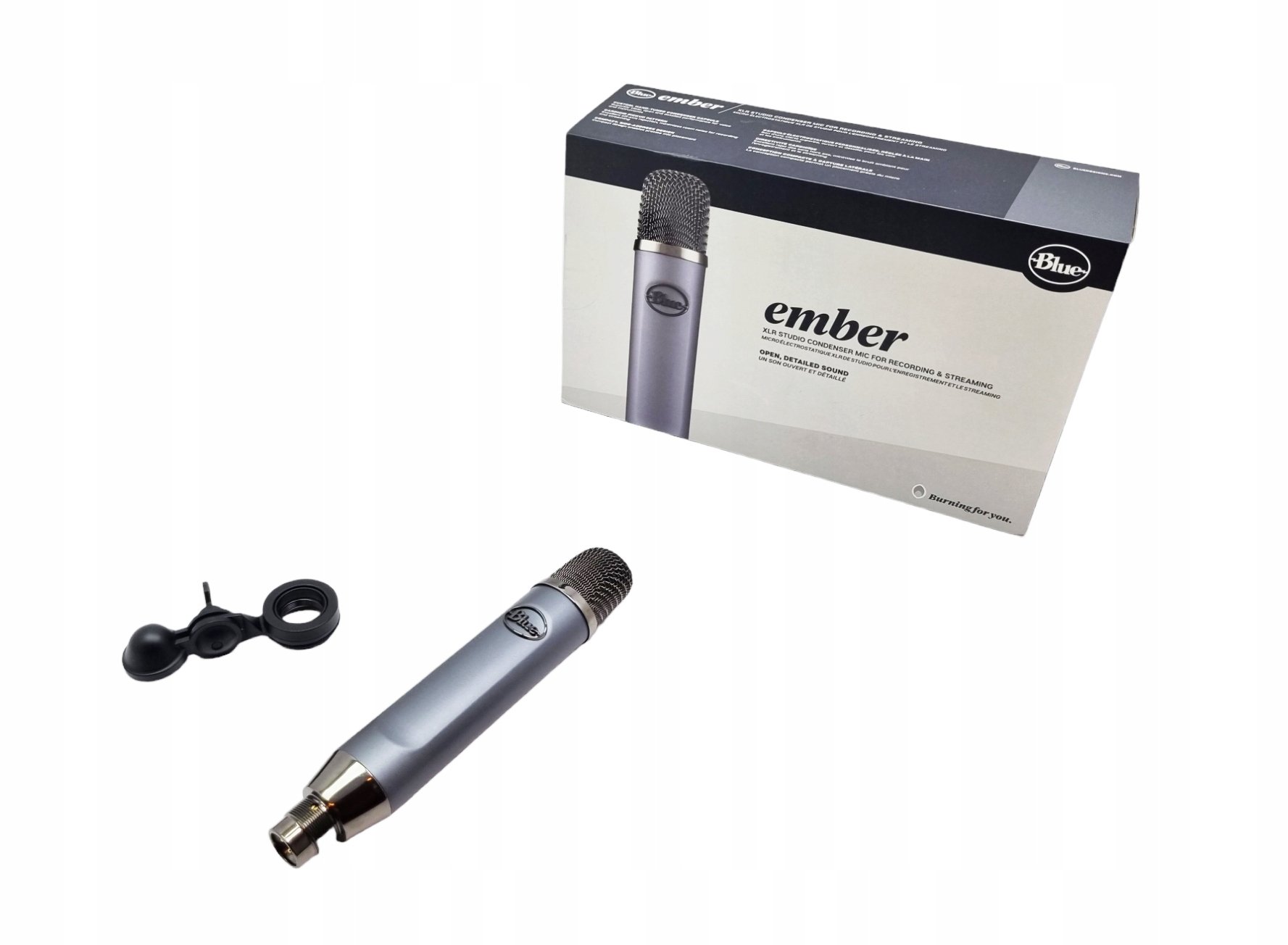 Mikrofon Logitech Blue Microphones Ember – Doskonałe nagrania i streaming