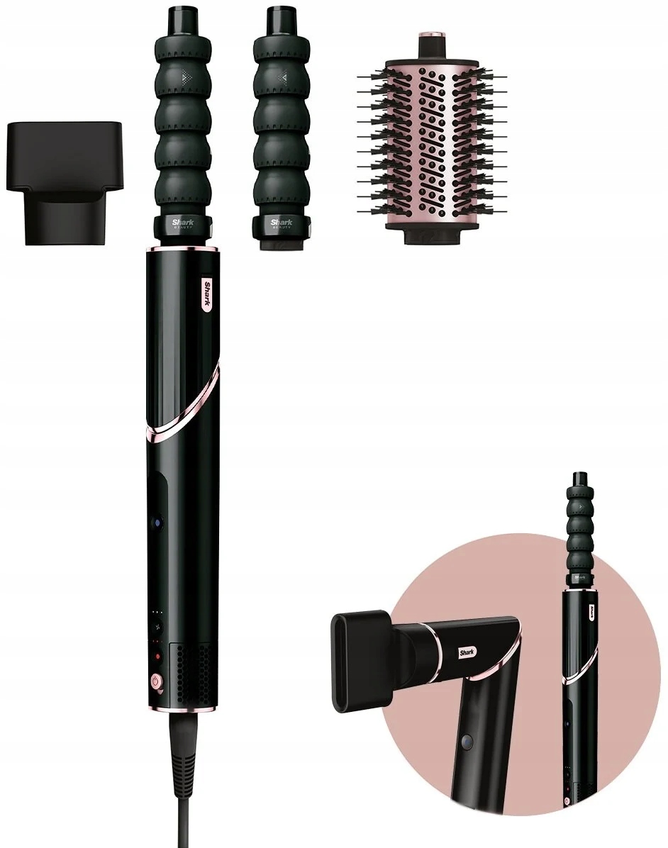 Wymienne nasadki do loków i objętości