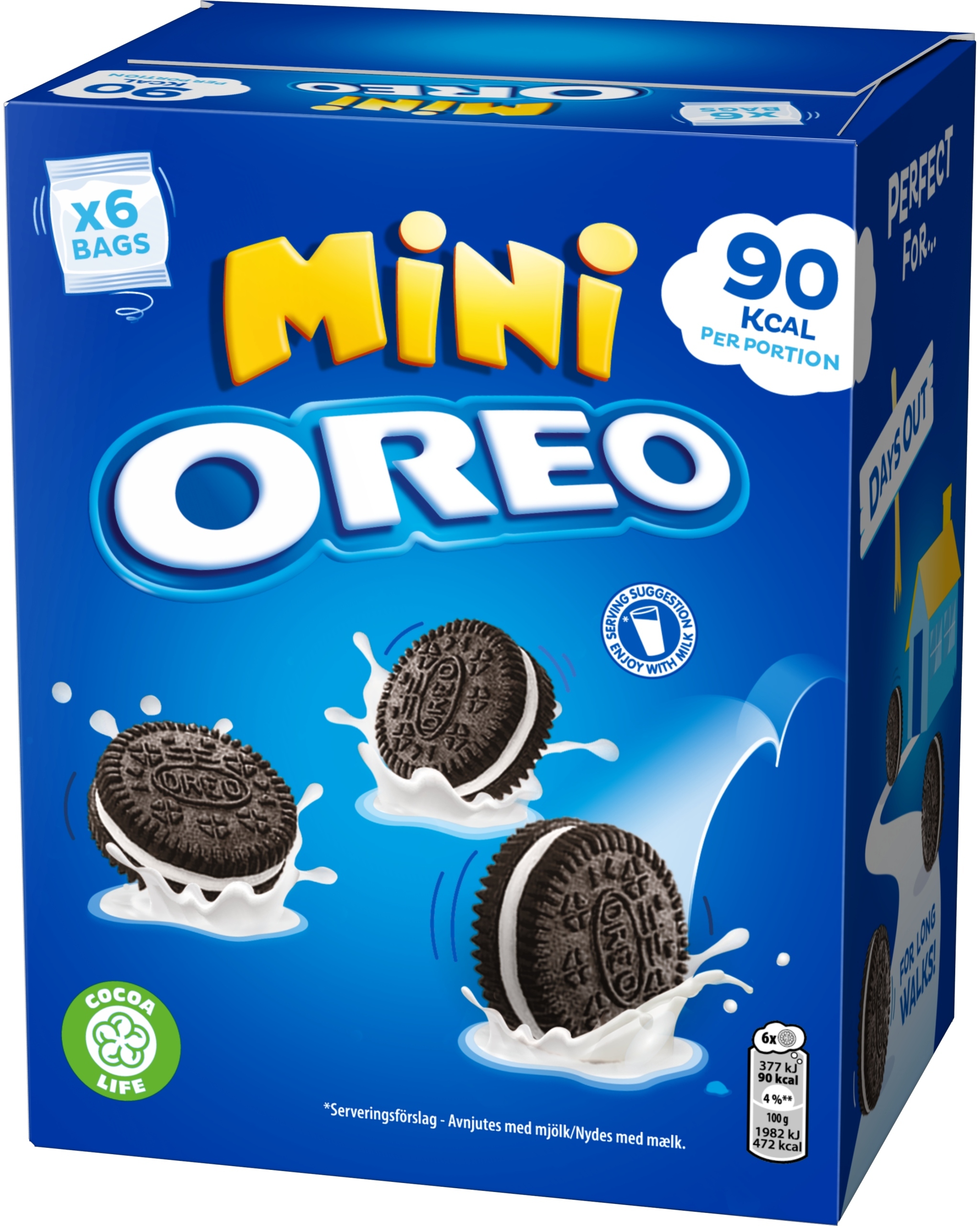Smakowite nadzienie waniliowe w Mini Oreo