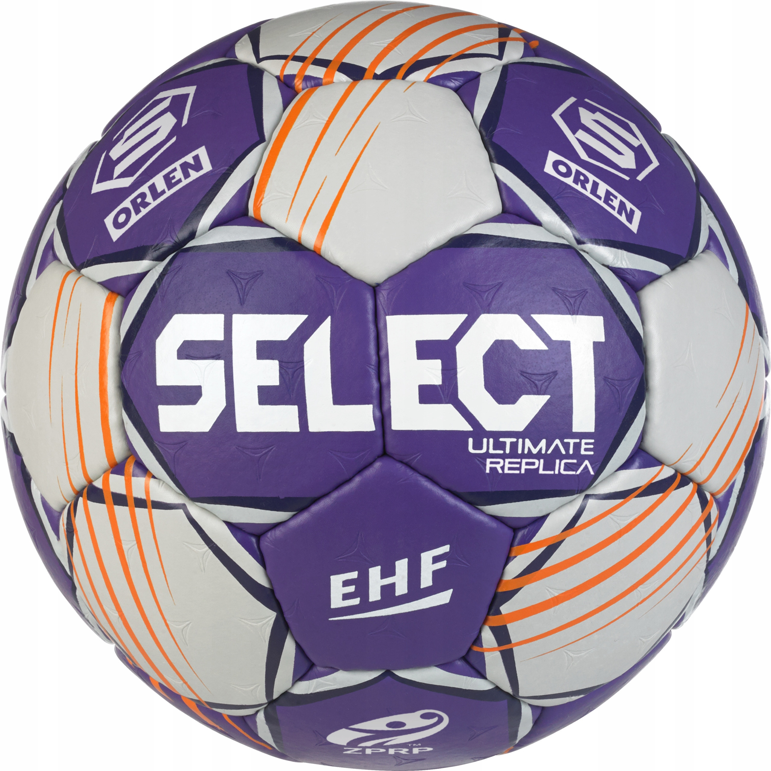 Piłka ręczna Select Ultimate Orlen Superliga 3 EHF Replica fioletowo-szara – Idealna do gry
