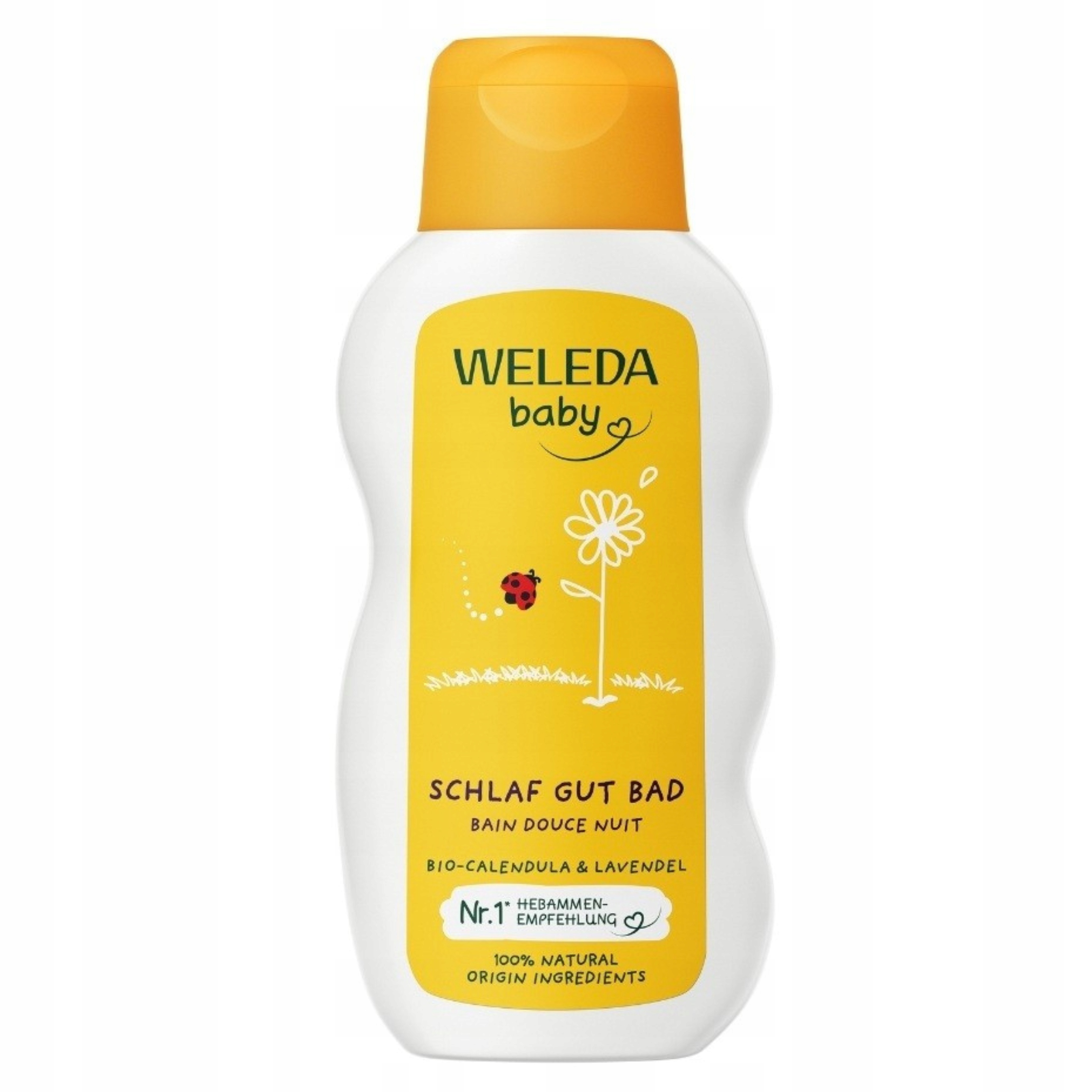 WELEDA Calendula relaksujący krem do kąpieli dla dzieci 200 ml – Idealny dla delikatnej skóry
