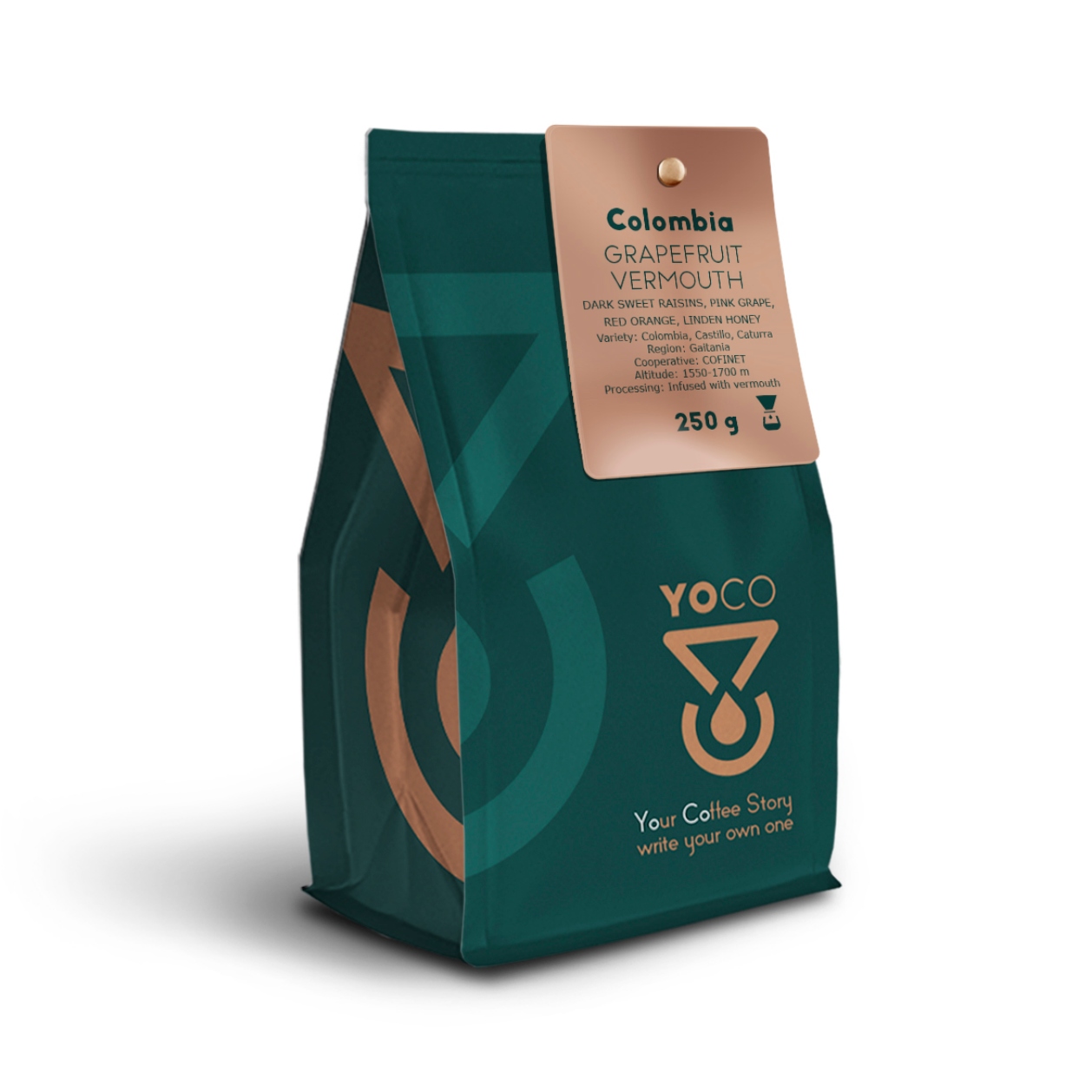 Skład i gatunek – 100% Arabica