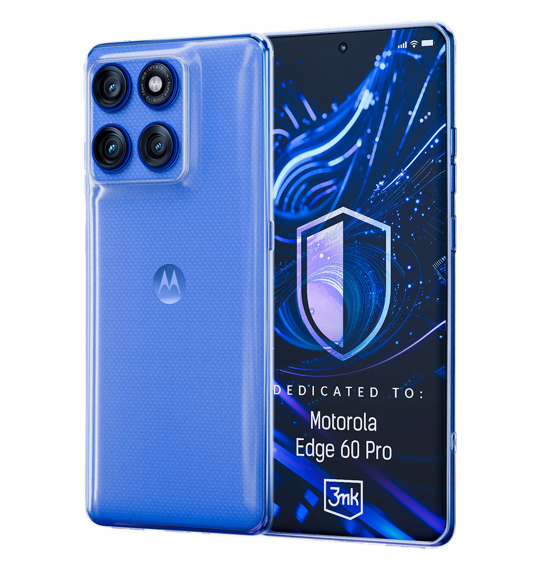 Motorola Edge 60 Pro - Etui 3mk Clear Case – Maksymalna ochrona w minimalistycznym stylu