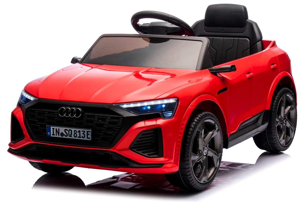 AUDI SQ8 CZERWONY – Sportowy samochód na akumulator dla dzieci
