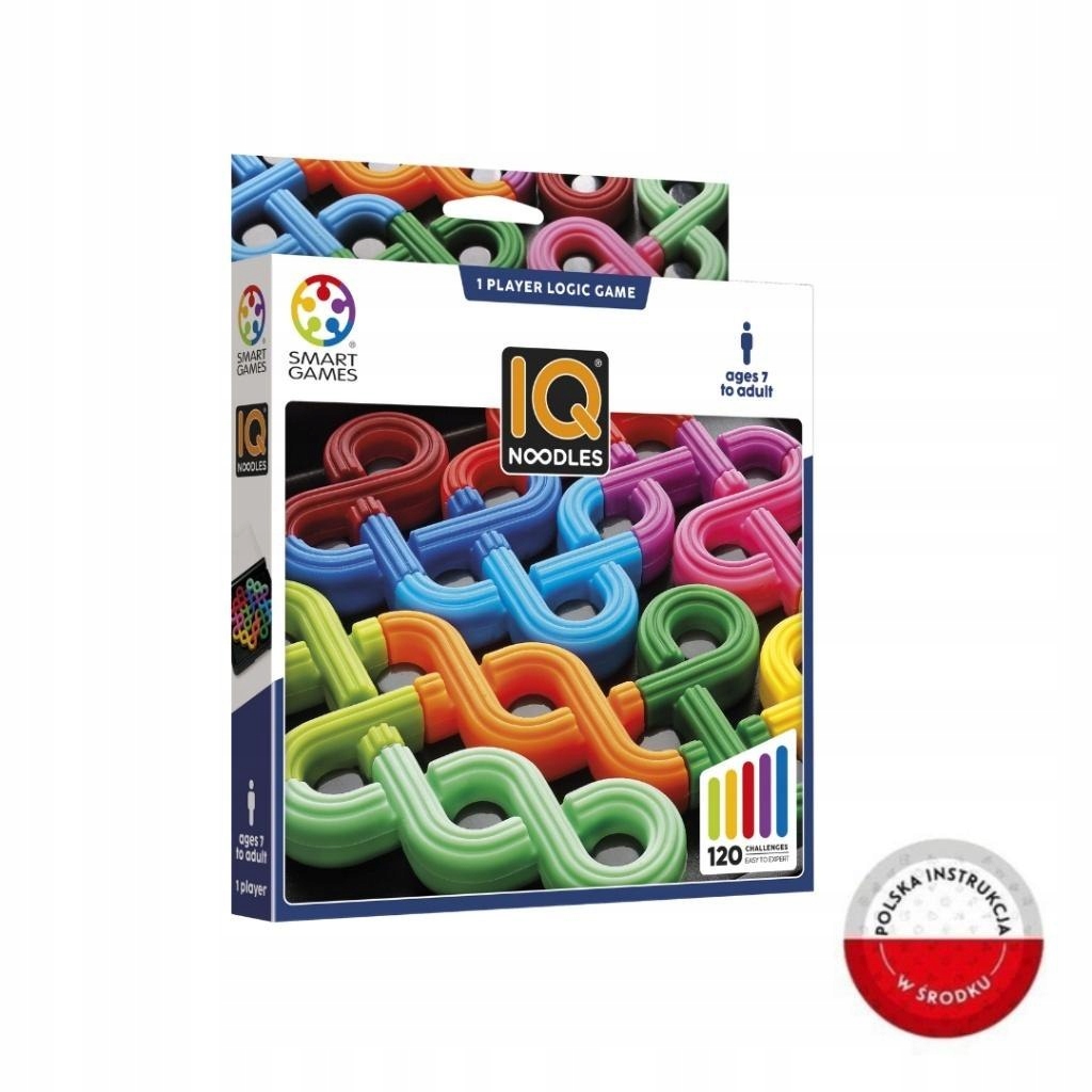 Smart Games IQ Noodles – Wciągająca łamigłówka dla każdego
