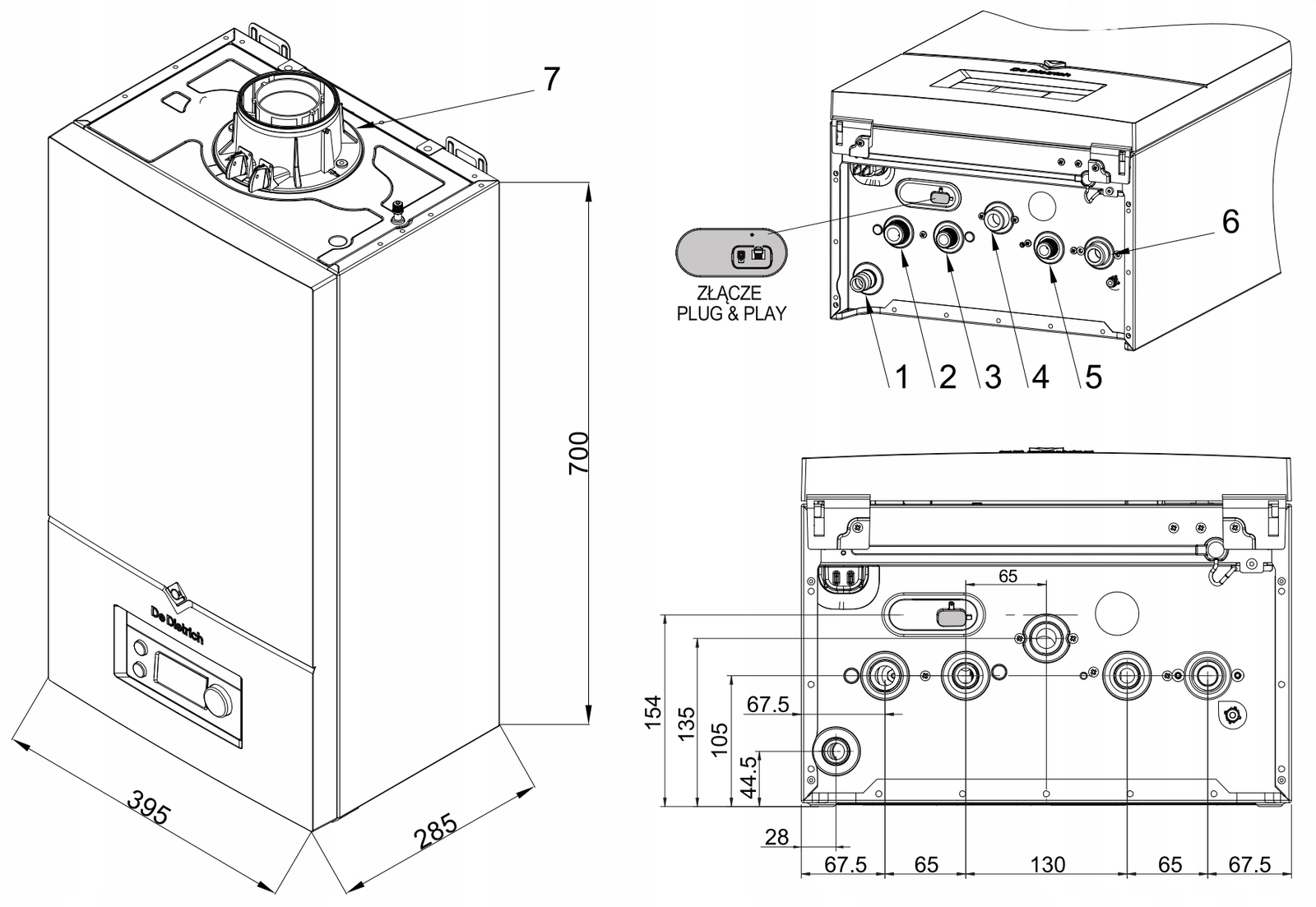 Kompaktowy design i łatwy montaż