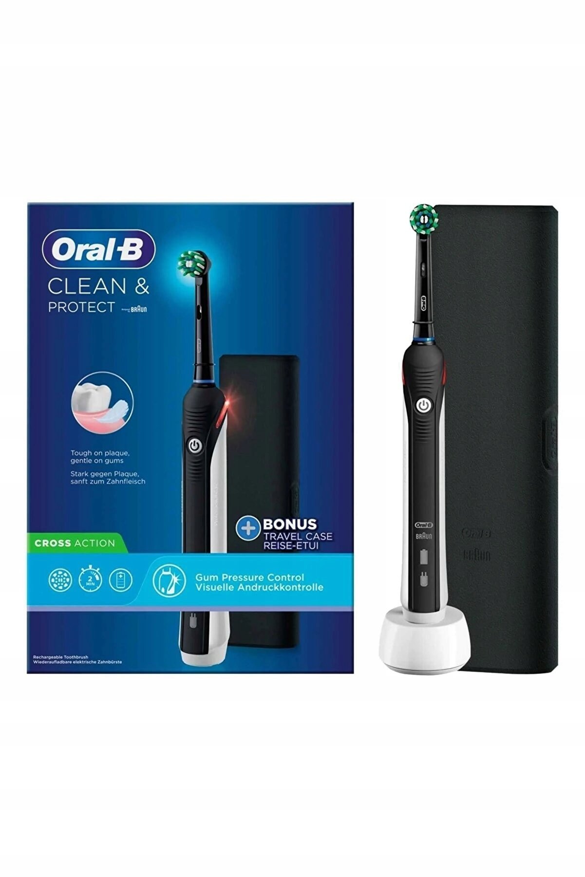 Szczoteczka Oral-B Clean & Protect Czarna – Doskonałe czyszczenie dla Twoich zębów