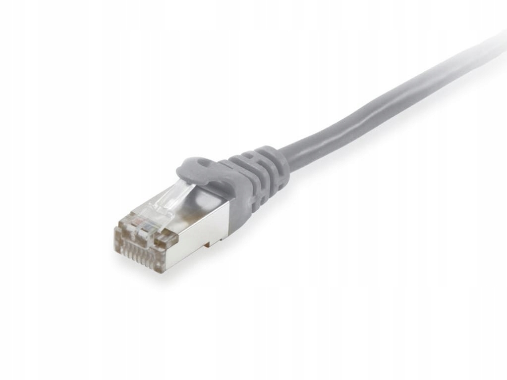 Patchcord S/FTP Cat6 LSZH 1m szary (605500) – Wysoka jakość połączeń sieciowych