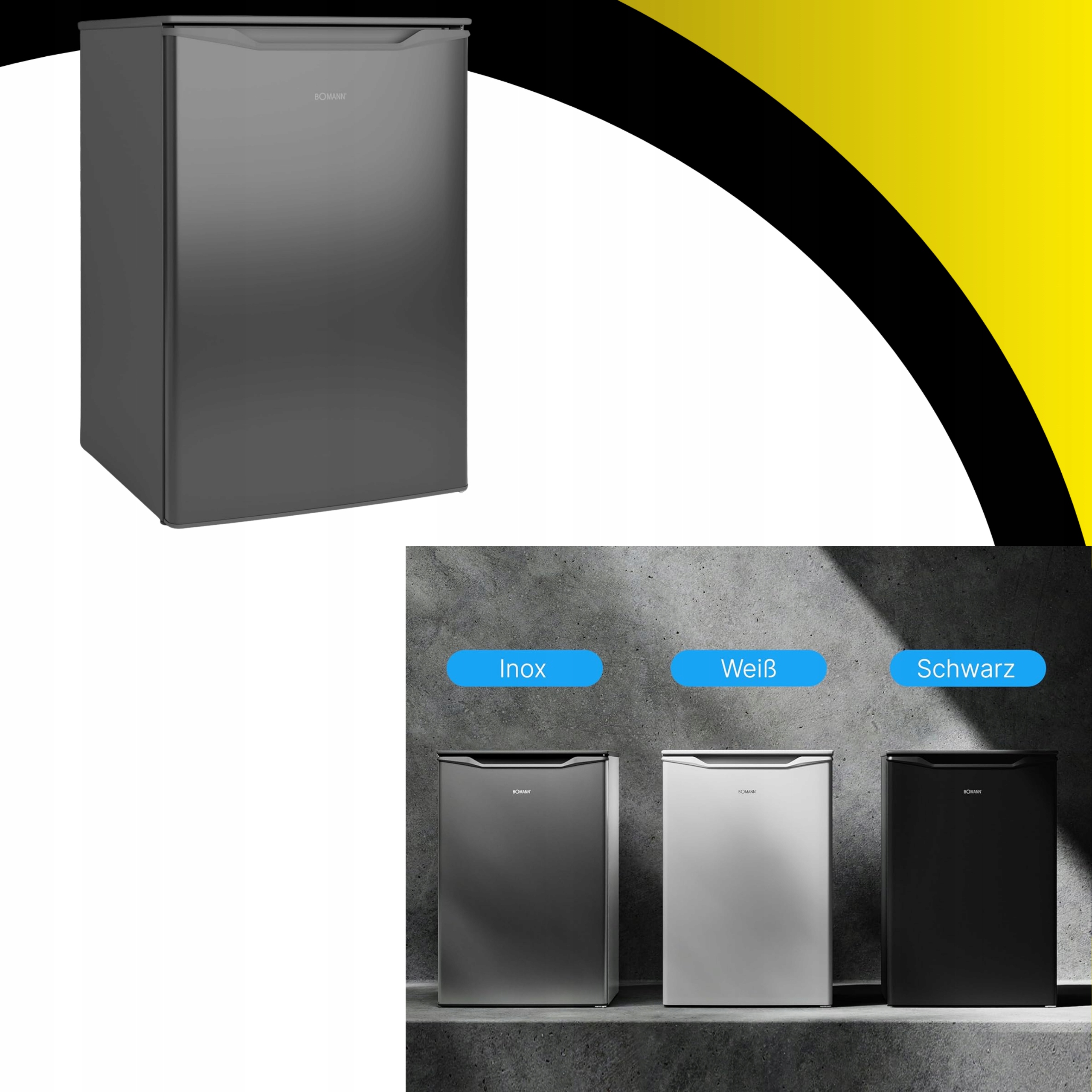 Bomann GS 7253 – Wydajna zamrażarka o nowoczesnym wyglądzie