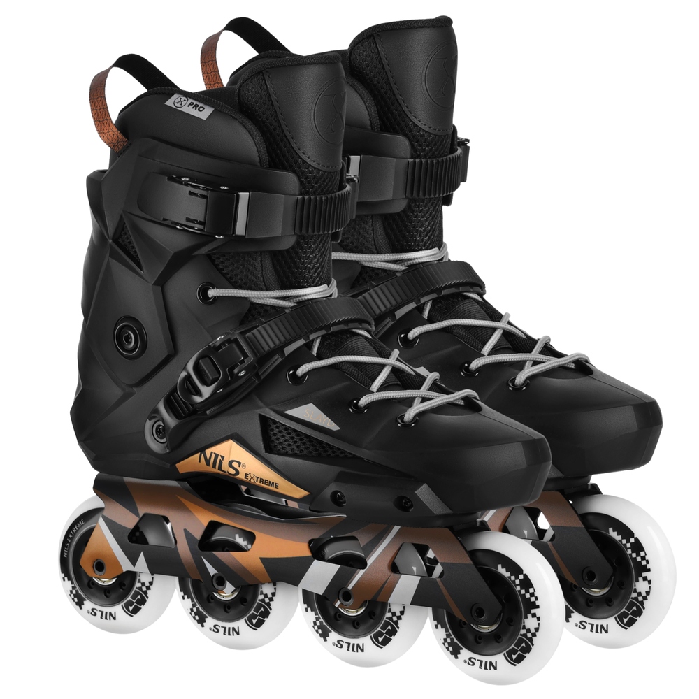 Łyżworolki Slalomowe Slayd NILS EXTREME – Idealne do jazdy szybkiej