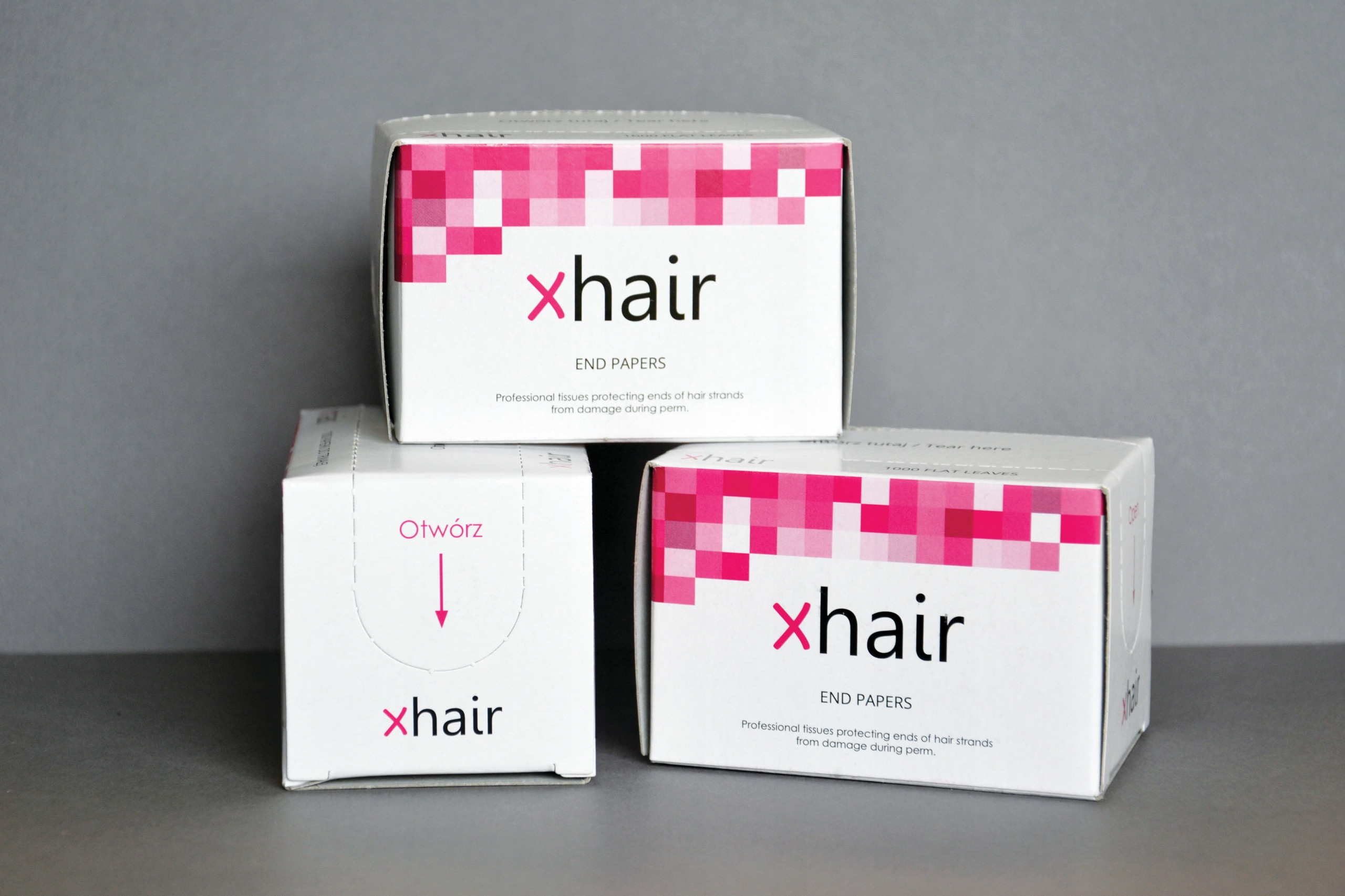 Xhair Papierki do trwałej ondulacji 1000szt. – Niezbędne akcesoria dla profesjonalnych fryzjerów