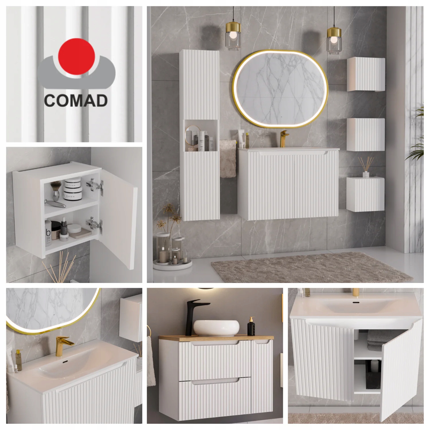 Zestaw meblowy 60cm – Elegancja i funkcjonalność w Twojej łazience