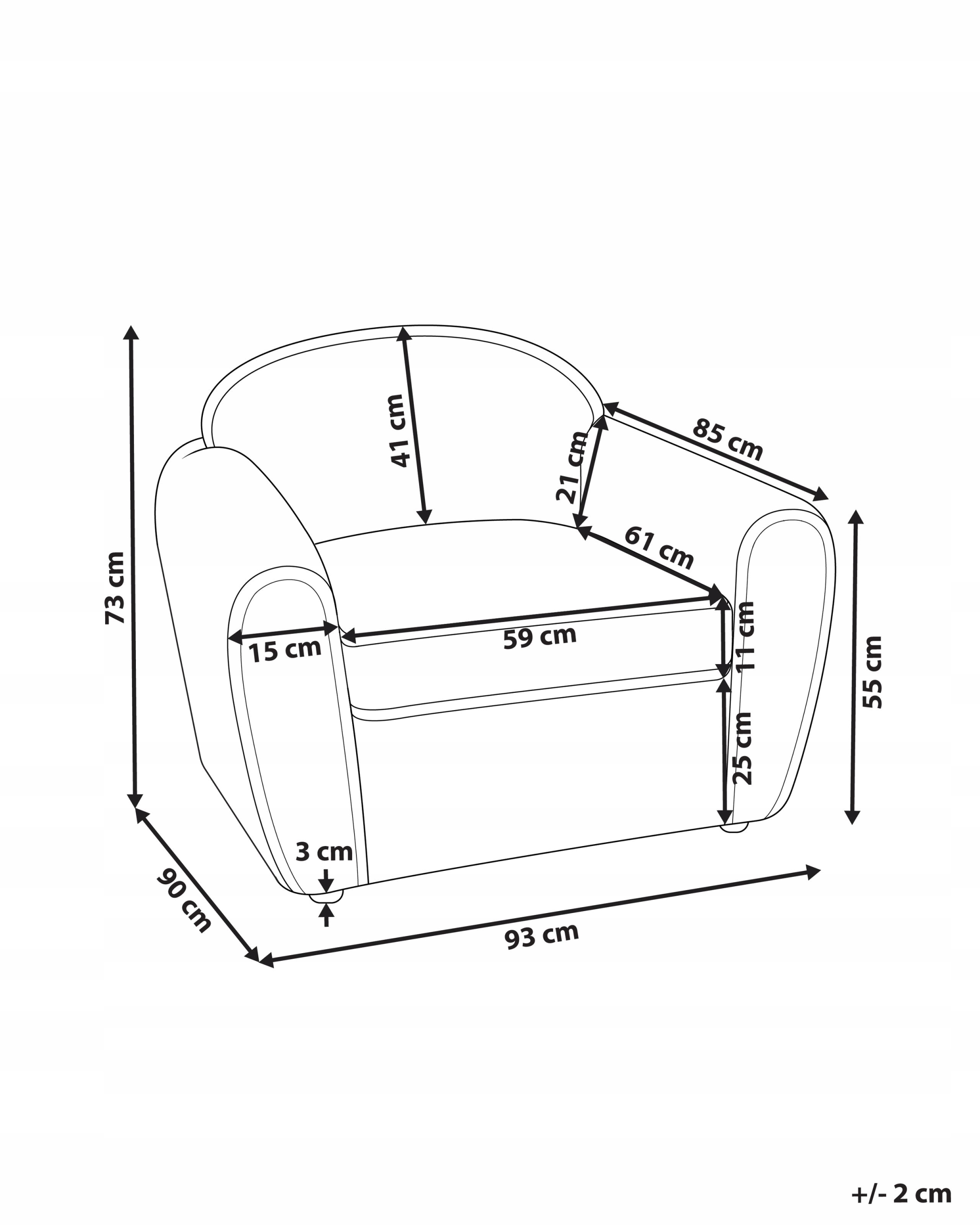 Materiały wysokiej jakości: Boucle i drewno eukaliptusowe