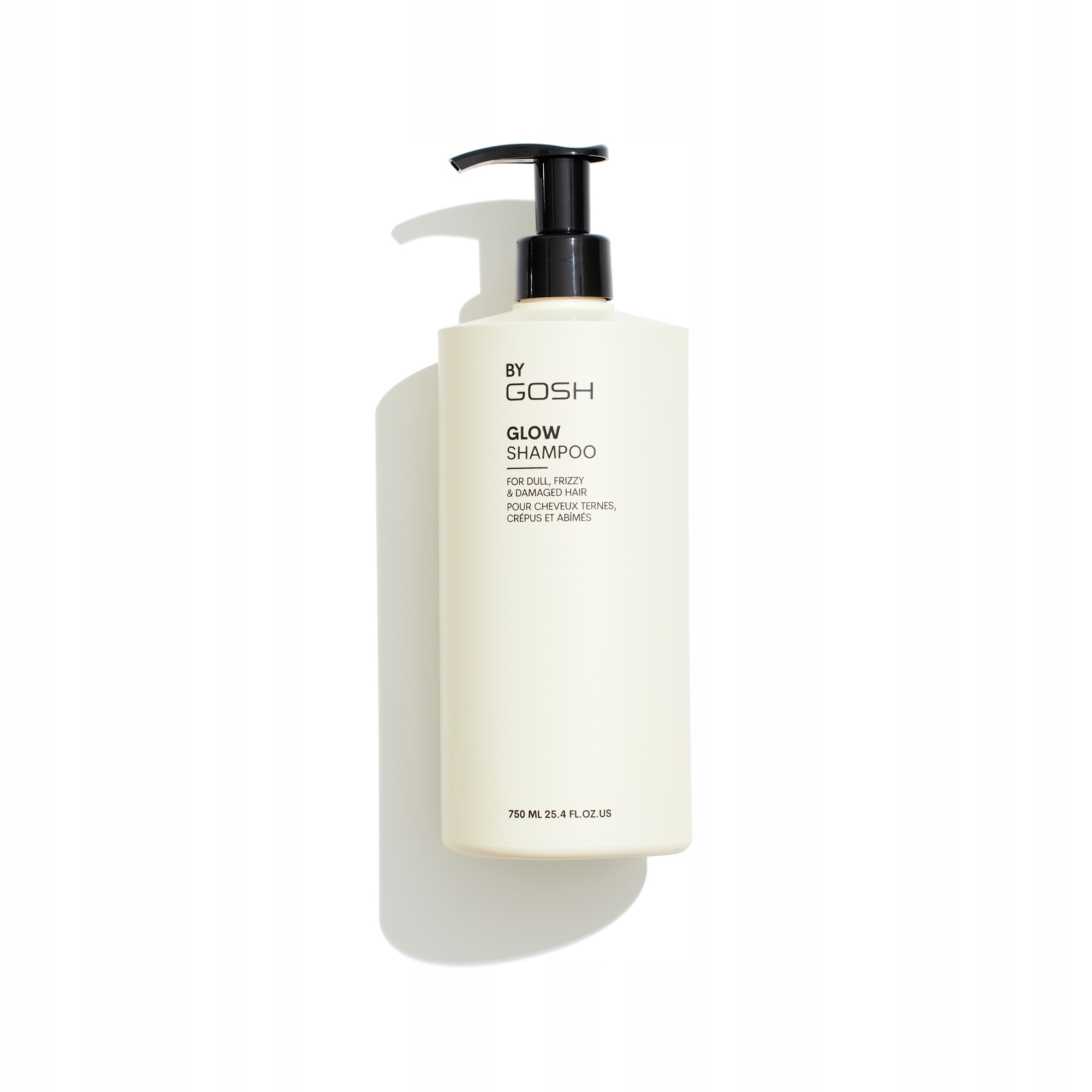 GOSH Glow Szampon wzmacniający blask włosów 750 ml – Odkryj naturalny blask swoich włosów