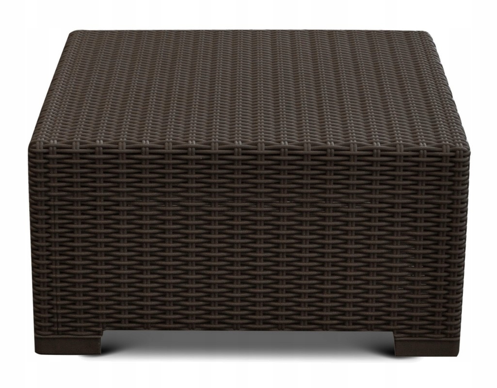 Stolik ogrodowy California brąz – Elegancja i nowoczesność w Twoim ogrodzie