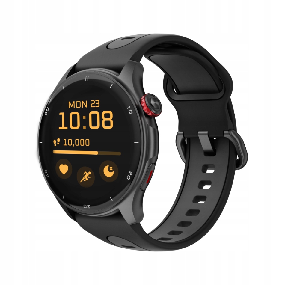 Smartwatch myPhone Watch Adventure czarny – Twój niezawodny towarzysz w każdej przygodzie