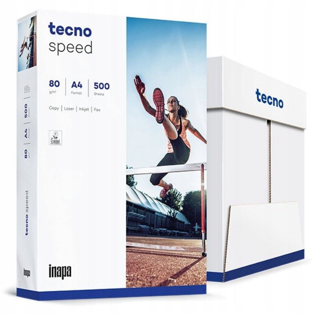 Tecno Speed 80g 210x297 R – Papier biurowy idealny do codziennego użytku