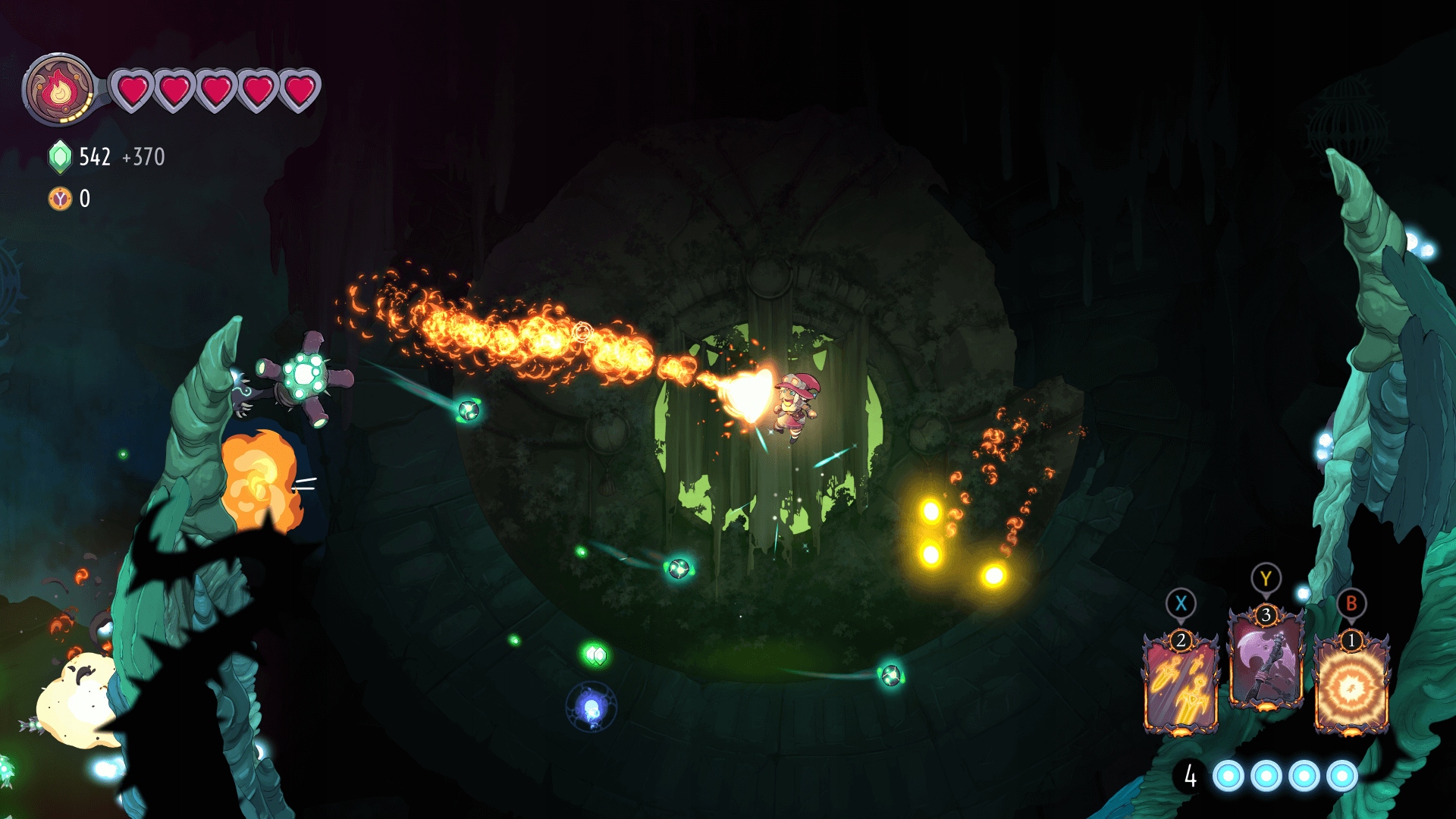 Dynamiczna rozgrywka typu shoot 'em up