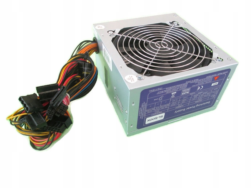Zasilacz PSU SL-500K 500W – Wydajność i niezawodność dla Twojego komputera
