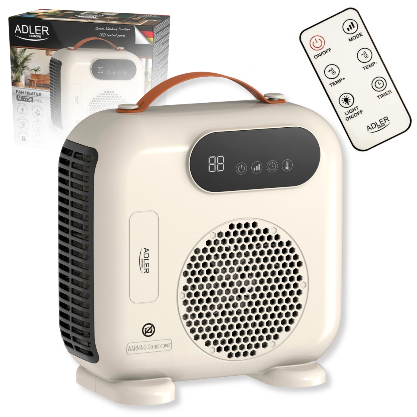 Zdalne sterowanie i panel LED – Wygoda na wyciągnięcie ręki